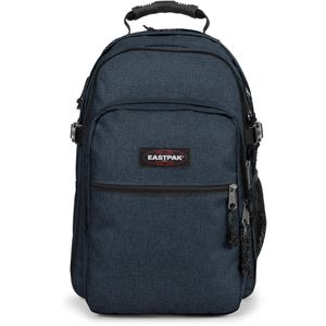Eastpak Rucksack Tutor Triple Denim, 48 cm, mit Laptopfach, jeansblau, Polyester, wasserabweisend 39 Liter