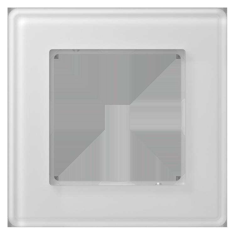 JUNG AV581GLMWW Glasrahmen 1f (AV581GLMWW)