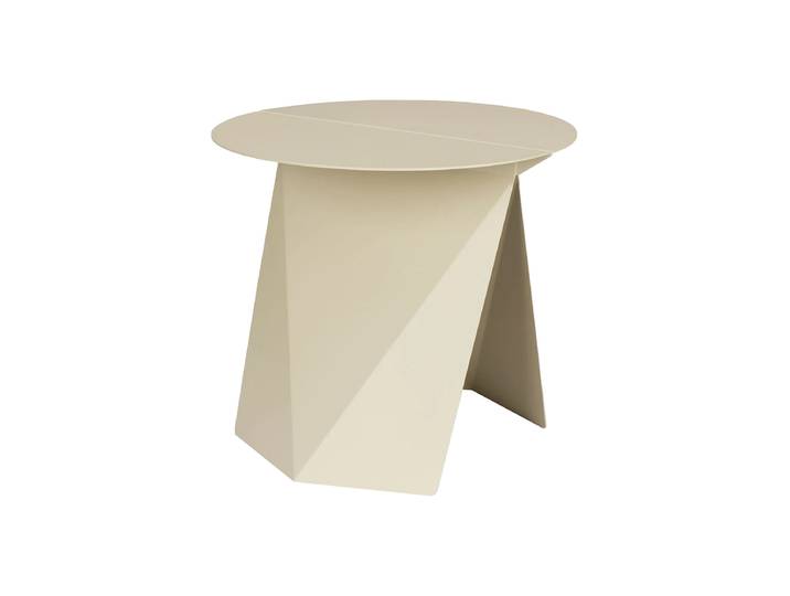 Design Beistelltisch „Foldy“ Beige Zuiver