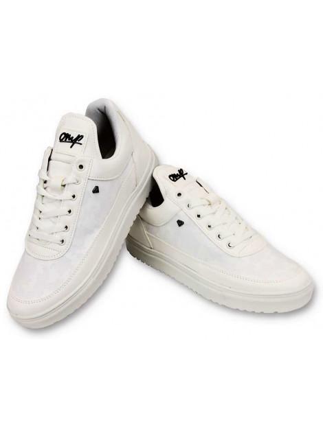 Cash Money Schoenen case army full white