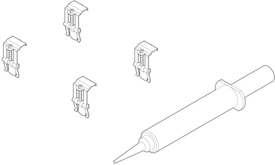 Alape accessories gluing 9510950042