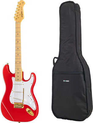 Harley Benton ST-59HM Fiesta Red w/Bag Fiesta Red