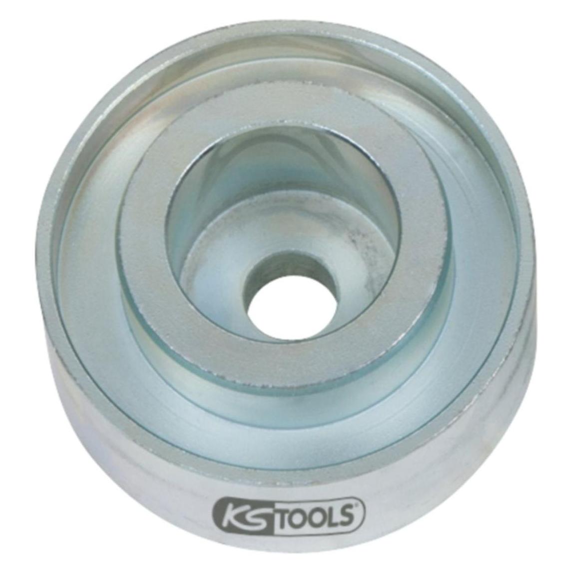 KS Tools Pacific Flip Abfallbehälter zum Trennen, Kippen 50 l gelb (CUR000174) (700.2349)