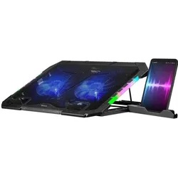 Defender PODSTAWKA POD LAPTOPA NS-502 15.6 -17 2W 2xUSB, Notebook Ständer, Schwarz