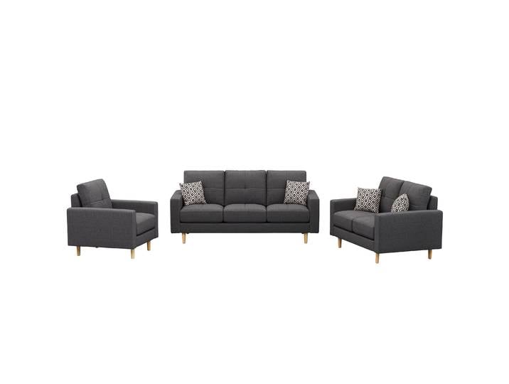 Sofa Set KAILY anthrazit