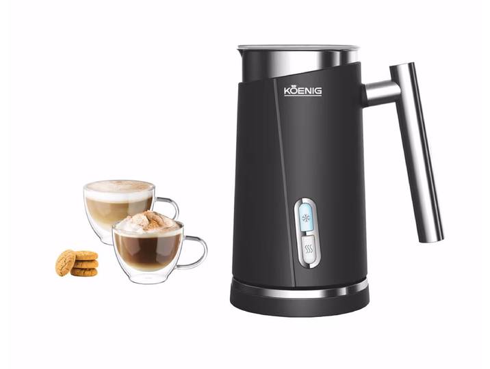 Koenig Milchschäumer Black – Milchaufschäumer/Milchschäumer – schwarz
