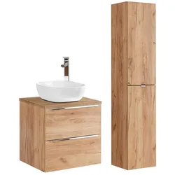 BADMÖBEL 60.4cm April 2er-Set Holz