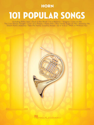 Hal Leonard 101 Popular Songs Horn