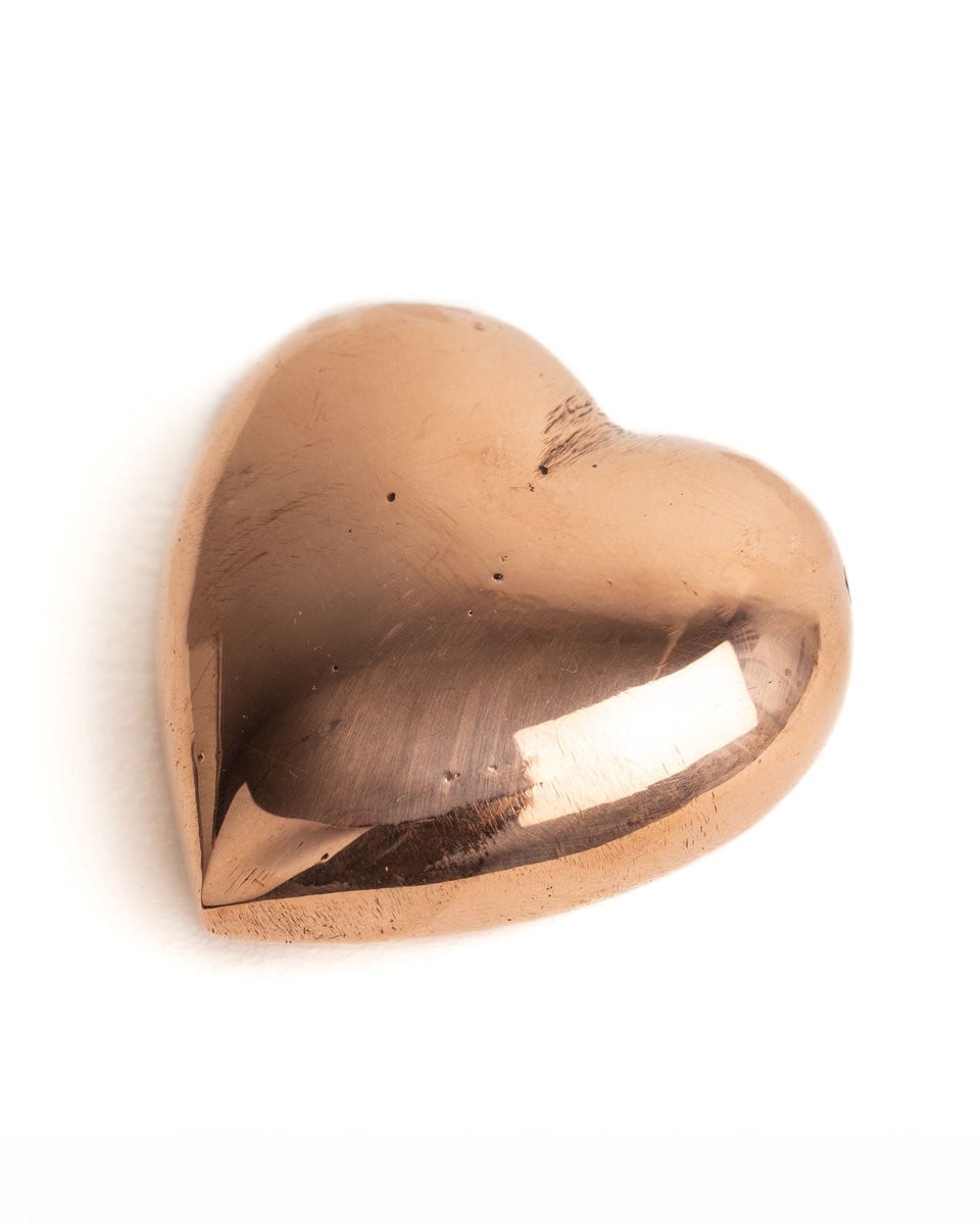 DEVA Loves Koperen Hart Handsteen voor Meditatie