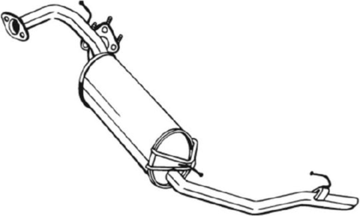 Endschalldämpfer BOSAL 282-949
