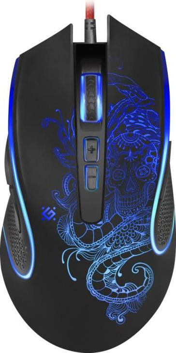 Defender Venom GM-640L Gamingmuis, zwart