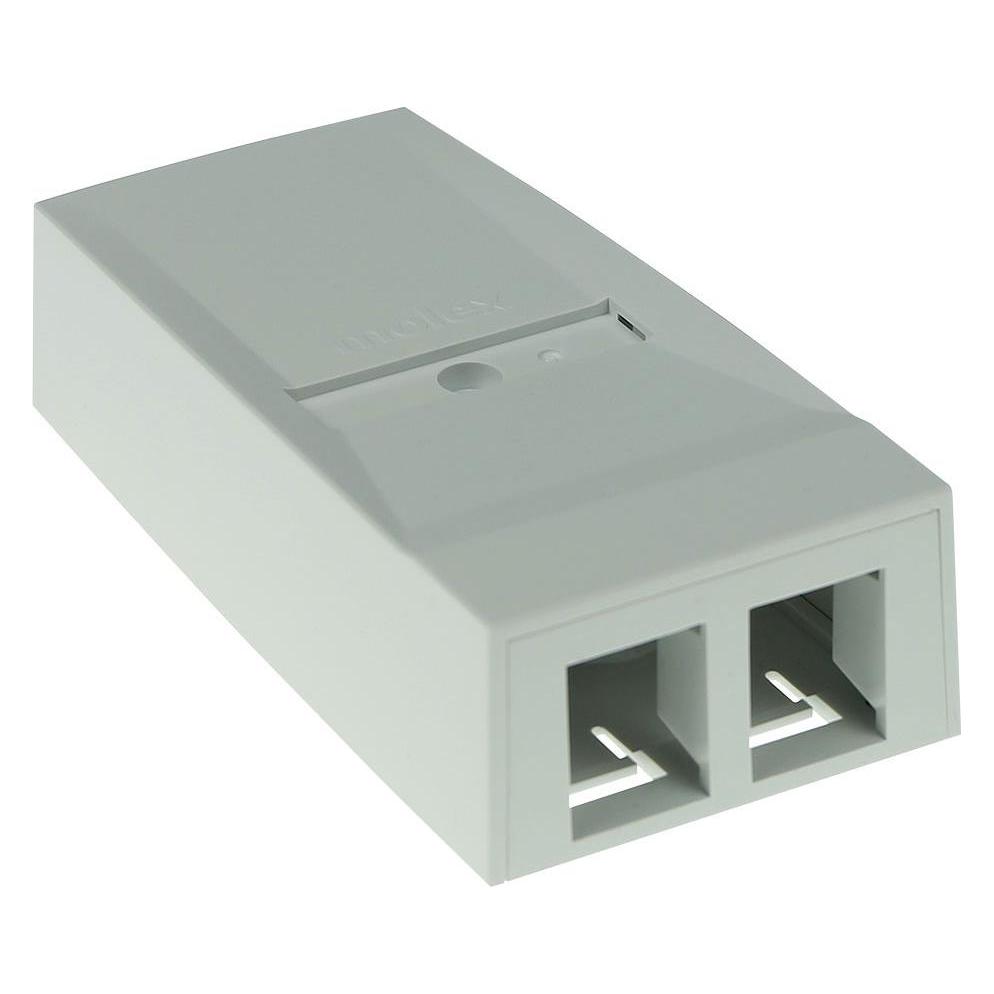 Molex PowerCAT Synergy surface box, 2 ports (SSY-00014-02)