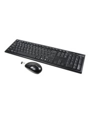 LogiLink Combo Set with Autolink Tastatur-und-Maus-Set 2,4 GHz (ID0104)