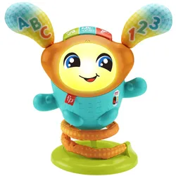Fisher-Price DJ Hüpfi Lernspielzeug für Kleinkinder, Musik & Geräusche