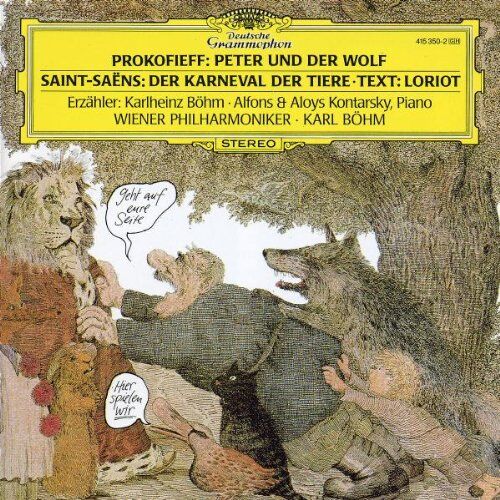Karl Böhm - Peter und der Wolf / Karneval der Tiere - Preis vom 04.10.2026 03:51:26 h