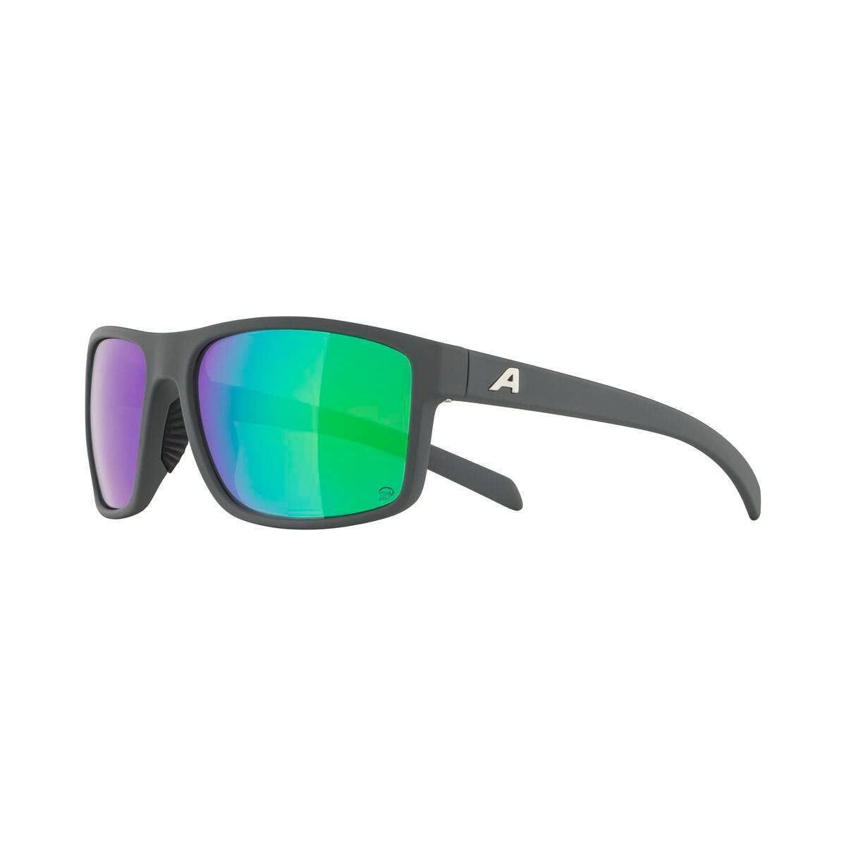 Alpina Nacan I POL midnight-grey matt mirror green (22) one size A8739522