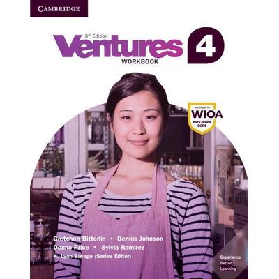 Ventures Level 4 Workbook, Taschenbuch von Gretchen Bitterlin,Dennis Johnson,Donna Price,Sylvia Ramirez, Cambridge University Press, 978-1-108-45062-1