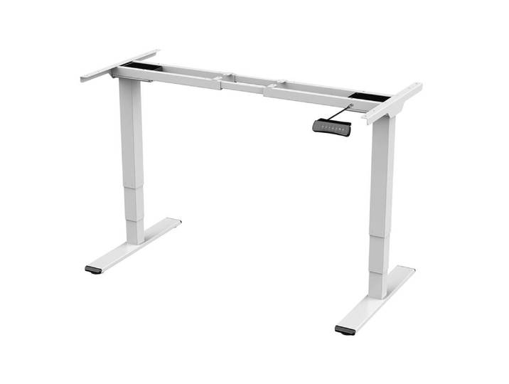 Contini höhenverstellbarer Bürotisch 1.1x1.7m Weiss