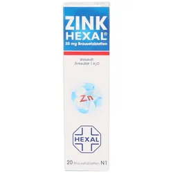 ZINK HEXAL Brausetabletten 20 St