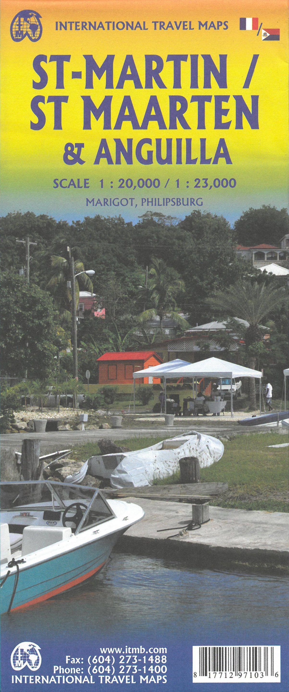 Carte de voyage - Anguilla & Saint-Martin   ITM
