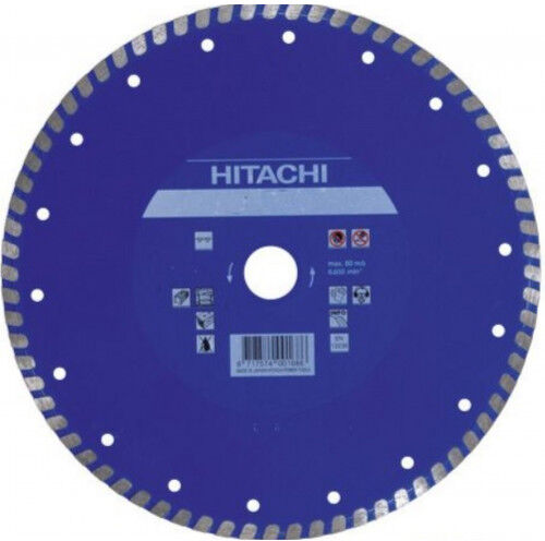 HiKOKI 752821 Lame de scie diamantée 115x22,2x6mm, type segment ondulé