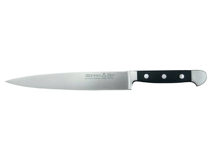 Güde Messer Solingen Schinkenmesser Alpha, 21 cm - CVM-Messerstahl - Griffschalen Hostaform