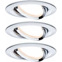 Paulmann, Einbauleuchte, Einbauleuchte Nova Set (GU10, Aluminium)