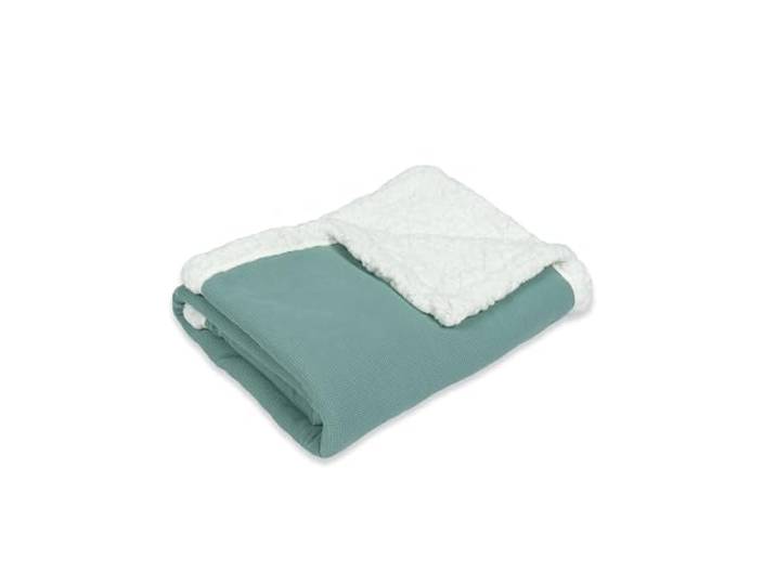 ULLENBOOM Babydecke für den Winter 70x100 cm - flauschiger Teddy Fleece