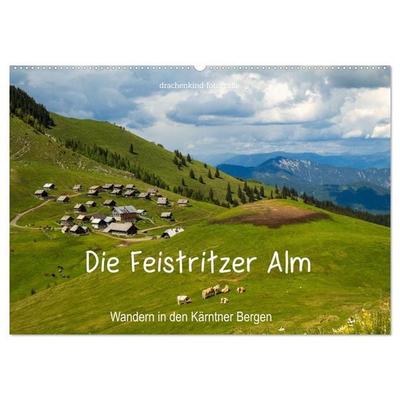 Die Feistritzer Alm - Wandern in den Kärntner Bergen (Wandkalender 2027 DIN A2 quer), CALVENDO Monatskalender