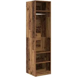 vidaXL, Kleiderschrank, Dorcoles (3 Regale) (50 x 50 x 200 cm)
