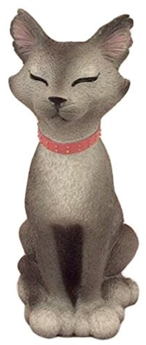 Solidchoice - Zittende Kat Collectiebeeldje voor op tafel