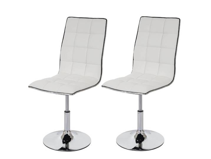 ESSZIMMERSTUHL Weiß 2er-Set