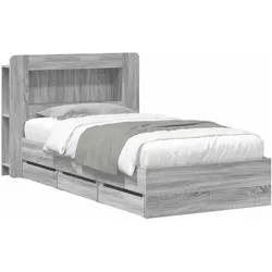 vidaXL, Bett, Aufbewahrungsbett (80 x 200 cm)