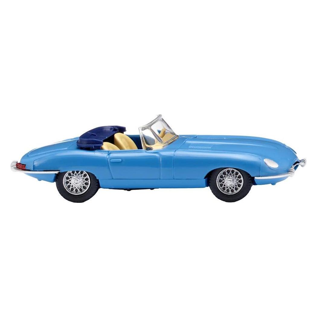Wiking 081707 H0 Jaguar E-Type Roadster, blau (081707)