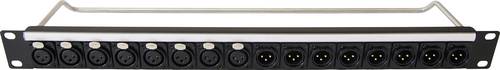 Cliff CP30183 XLR-Steckverbinder Buchse, Einbau, Stecker, Einbau 1St.