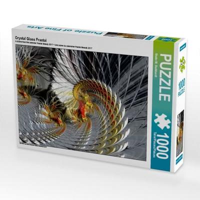 CALVENDO Puzzle Crystal Glass Fractal | 1000 Teile Lege-Größe 64x48cm Foto-Puzzle für glückliche Stunden