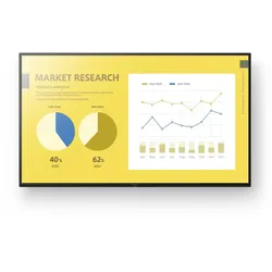 Sony FW-50EZ20L Signage-Display Digital Signage Flachbildschirm 127 cm (50") LED WLAN 350 cd/m2 4K Ultra HD Schwarz Android 16/7