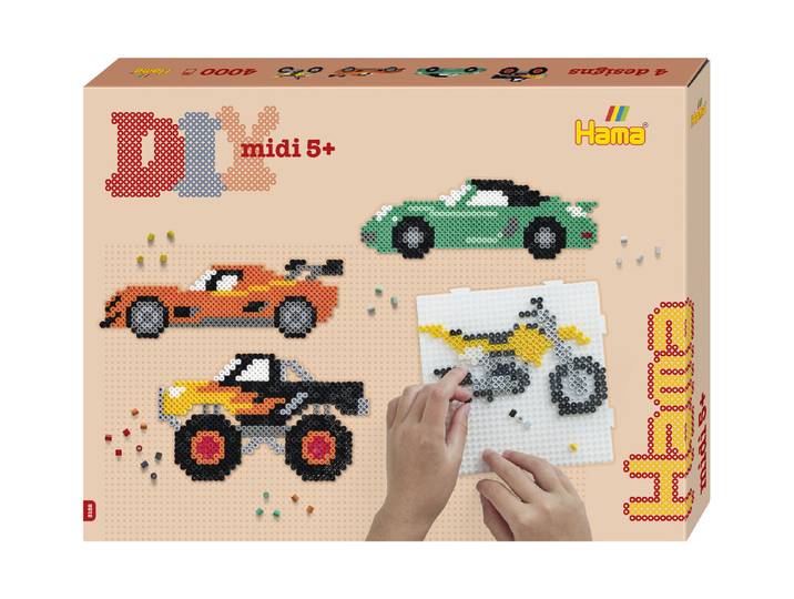 Hama Midi Geschenkpackung - Fahrzeuge