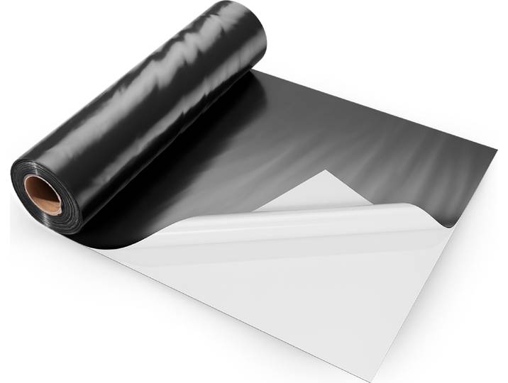 VEVOR PE Membrane architecturale 3\,05x30\,48 m\, épaisseur 0\,25 mm\, bâche plastique\, membrane de recouvrement pare-vapeur\, noir-blanc\, double face\, multifonctionnel