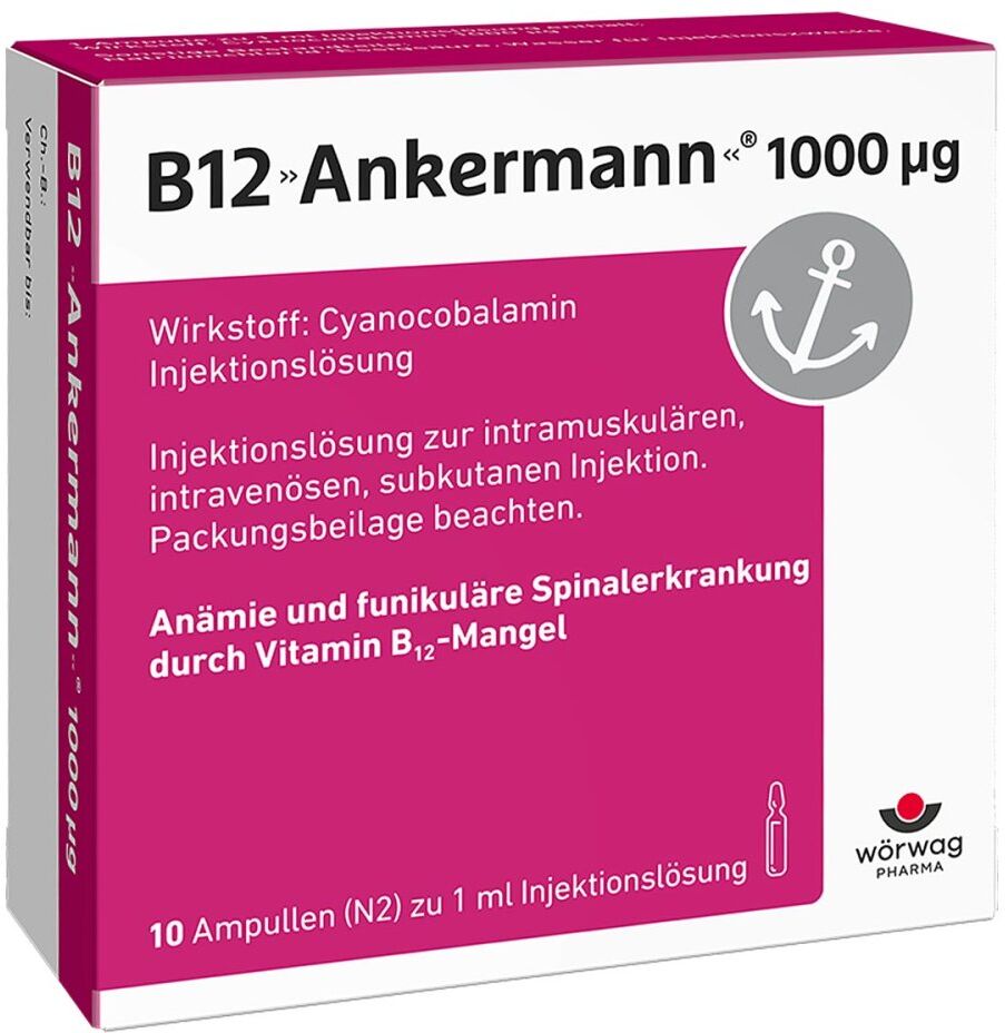 B12 Ankermann Injekt 1.000 µg