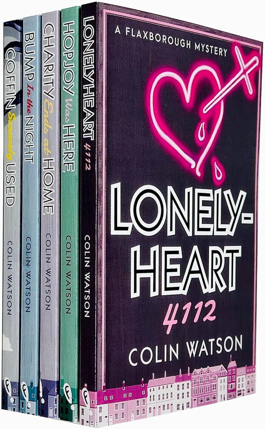 A Flaxborough Mystery Series By Colin Watson (Vol. 1-5) Collection 5 Books Set - Fiction - Paperback Farrago