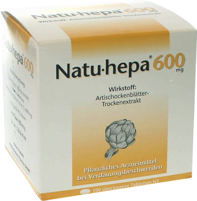 Rodisma-Med Pharma GmbH NATU HEPA 600 mg überzogene Tabletten 100 St 00432662