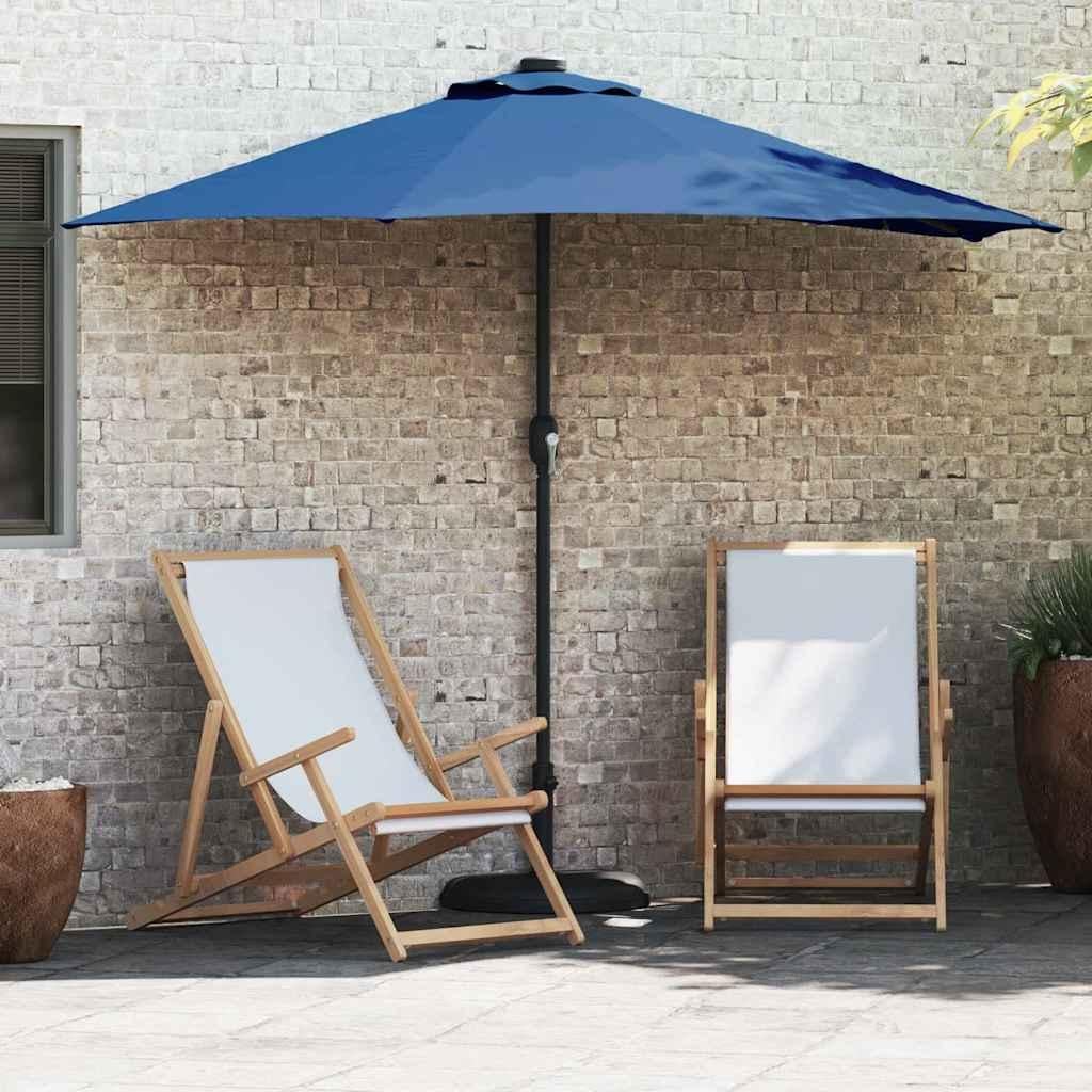 Prolenta Tuinzonneparasol van polyester en staal, B: 294 cm, D: 150 cm, H: 224 cm