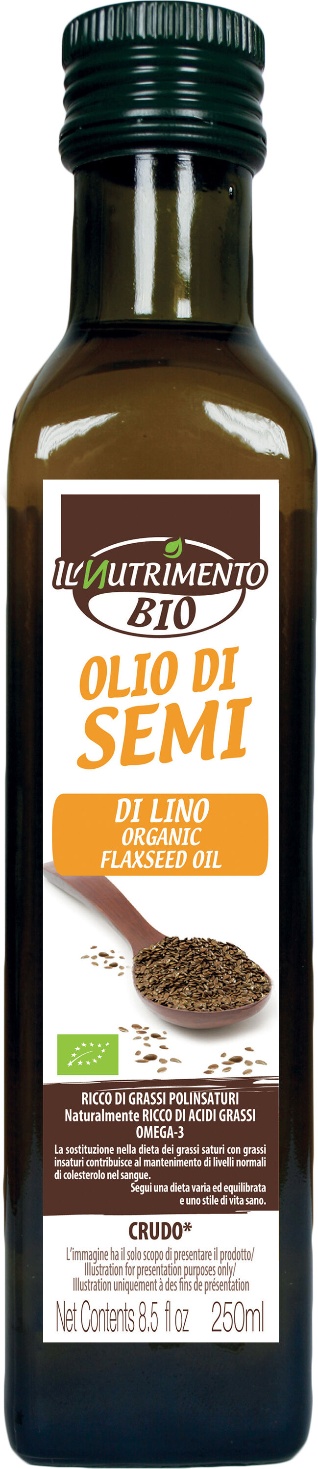 Probios Nut Olio Di Semi Di Lino 250ml