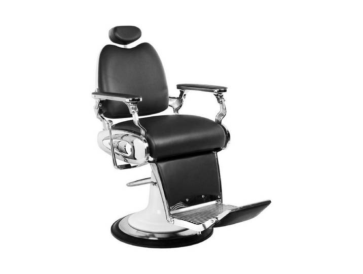 Gabbiano Friseurstuhl moto style schwarz