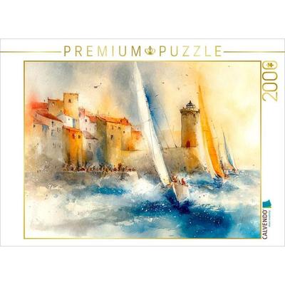 CALVENDO Puzzle Segeln an den schönsten Stellen | 2000 Teile Lege-Größe 90x67cm Foto-Puzzle für glückliche Stunden, Sonstige von , Calvendo Puzzle