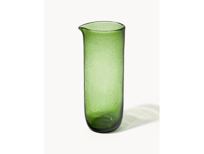 Carafe soufflée bouche avec bulles d'air Hippolyte, 840 ml