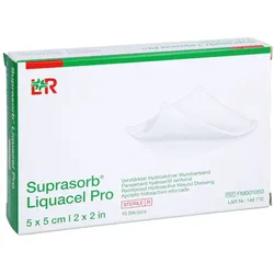 Suprasorb Liquacel Pro 5x5 Cm Kompressen 10 St
