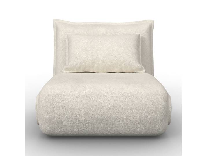 Schlafsessel Macy Weiß Bouclé