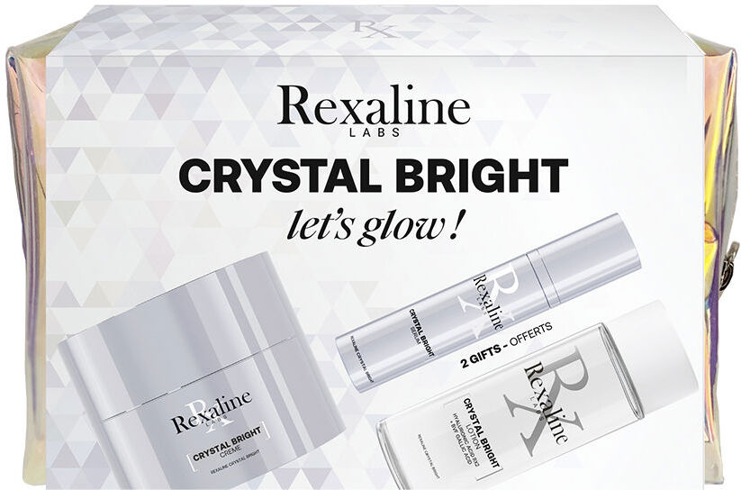 Rexaline Crystal Bright Crema Estuche 4 pz